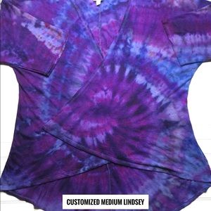 Tie Dye LuLaRoe Lindsey Medium